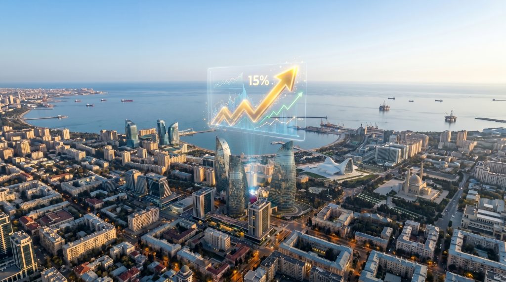 Azərbaycan iqtisadiyyatına investisiyalar 15% artıb